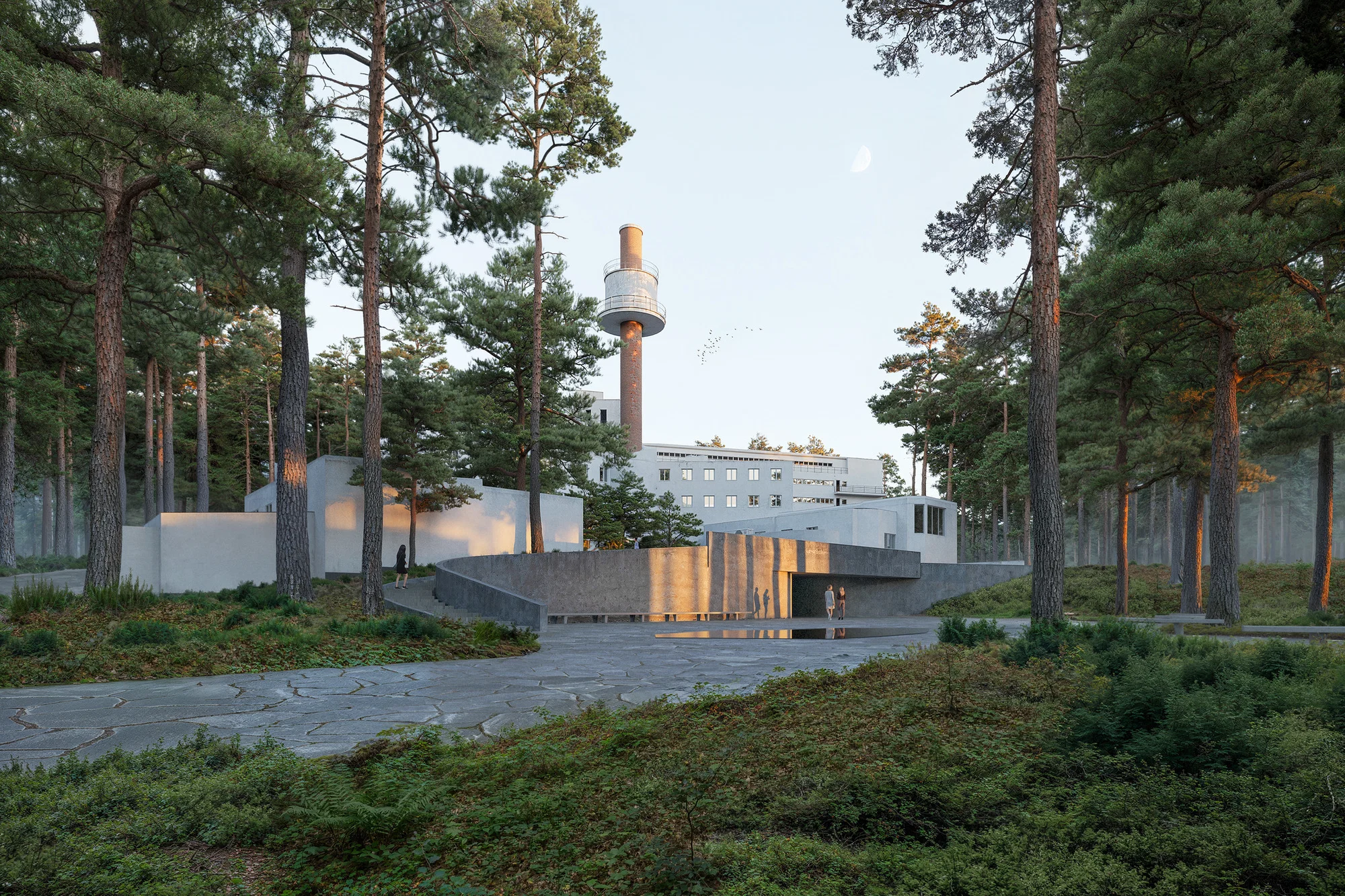 Snøhetta Unveils Wellness-Led Masterplan for Aalto's Paimio Sanatorium in Finland