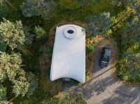 Prefab Accessory Dwelling Unit by A + A Arquitectos in Puebla, Mexico
