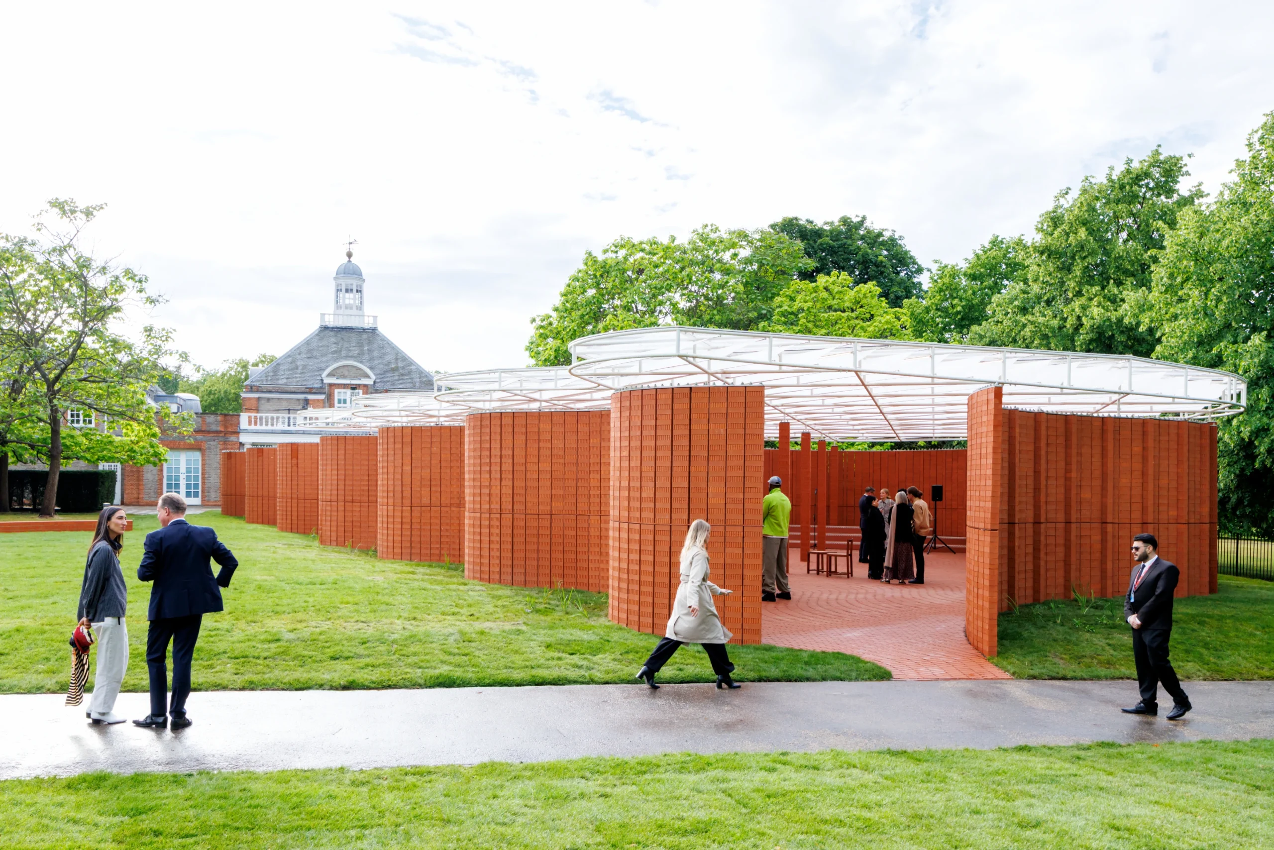 Serpentine Pavilion 2026 Opens in London, Unveiling LANZA atelier’s Brick-Built ‘a serpentine’