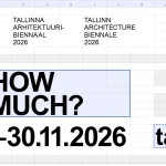 Tallinn Architecture Biennale 2026