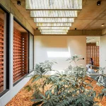 LIJO.RENY.architects Design a Brick-Wrapped Retreat House in Kerela