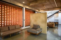 LIJO.RENY.architects Design a Brick-Wrapped Retreat House in Kerela