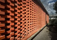 LIJO.RENY.architects Design a Brick-Wrapped Retreat House in Kerela