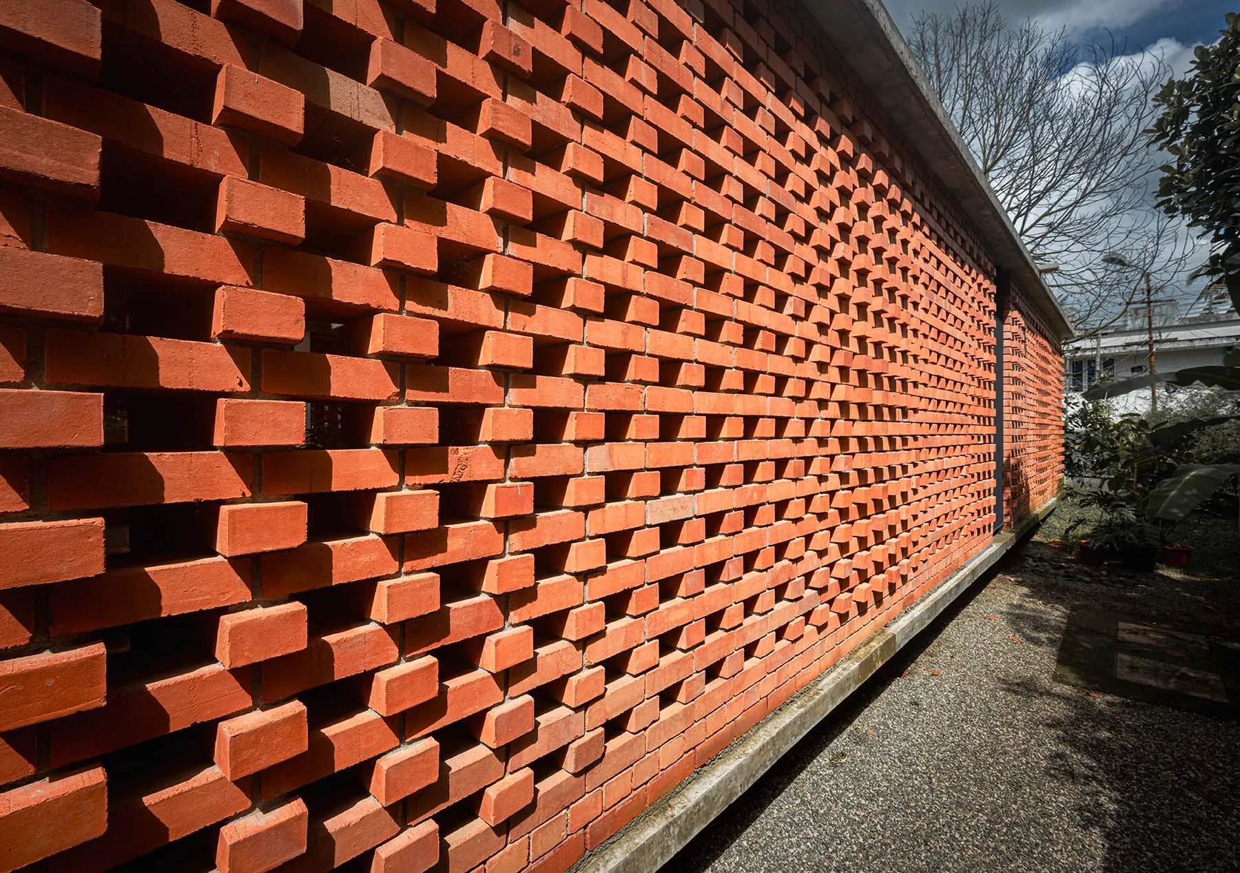 LIJO.RENY.architects Design a Brick-Wrapped Retreat House in Kerela