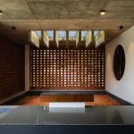 LIJO.RENY.architects Design a Brick-Wrapped Retreat House in Kerela