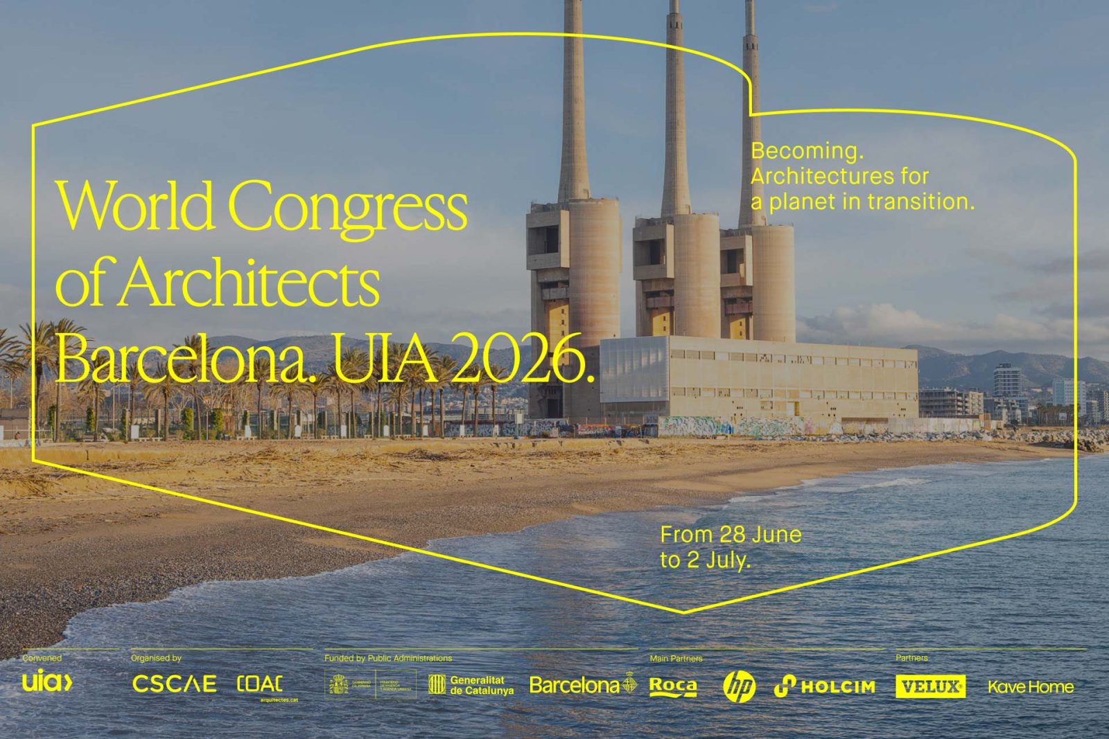 UIA World Congress of Architects 2026 in Barcelona