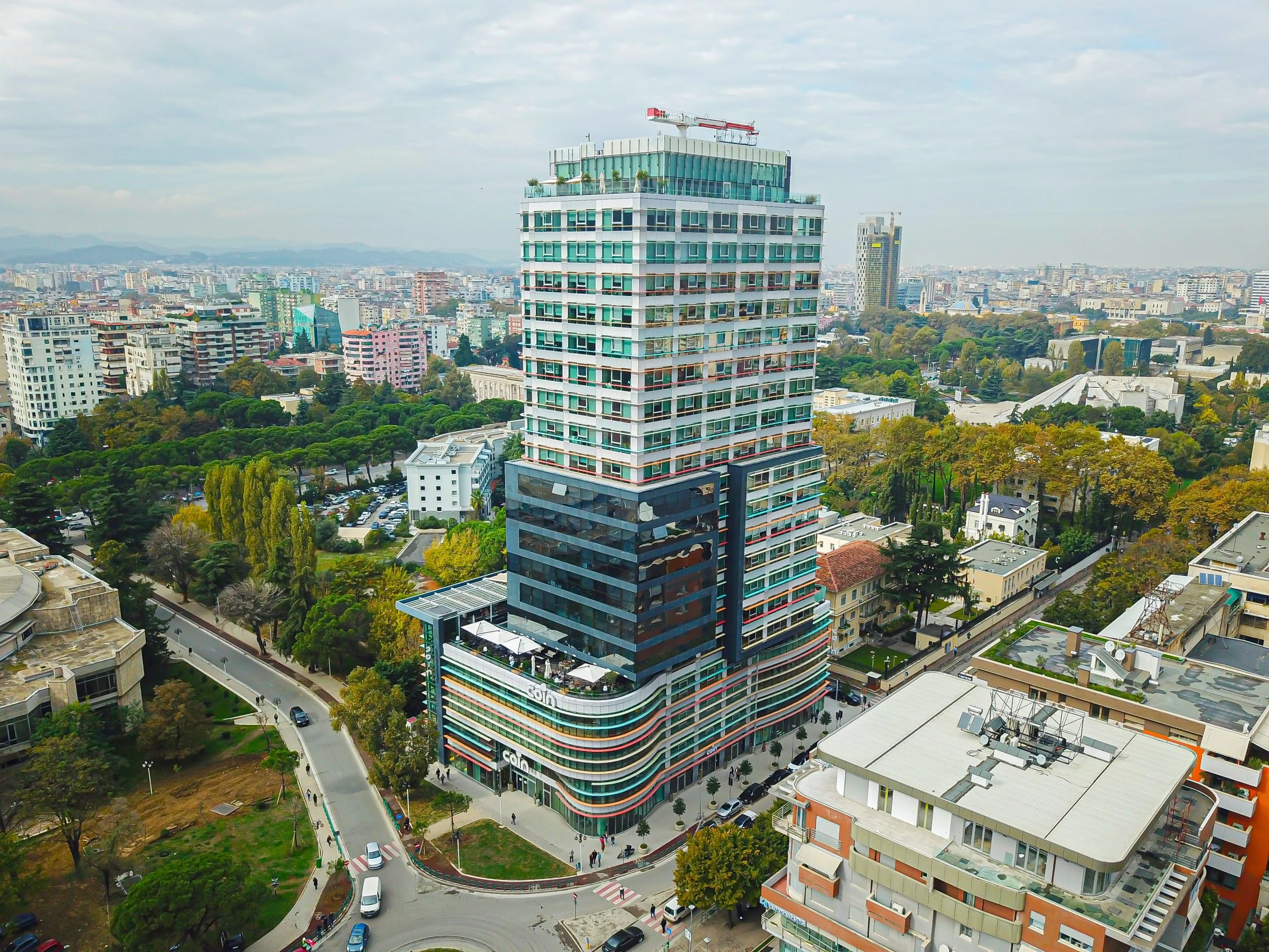 Tirana City in Albania