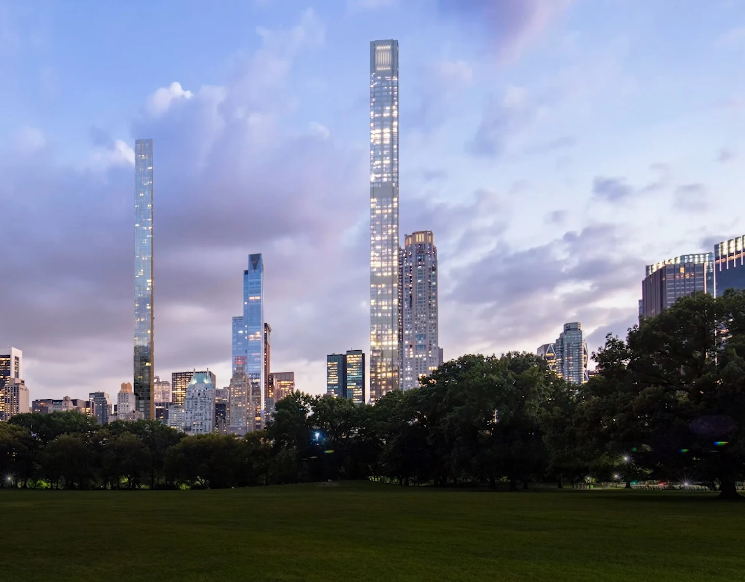 10 Super-Slender Skyscrapers That Touch the Clouds
