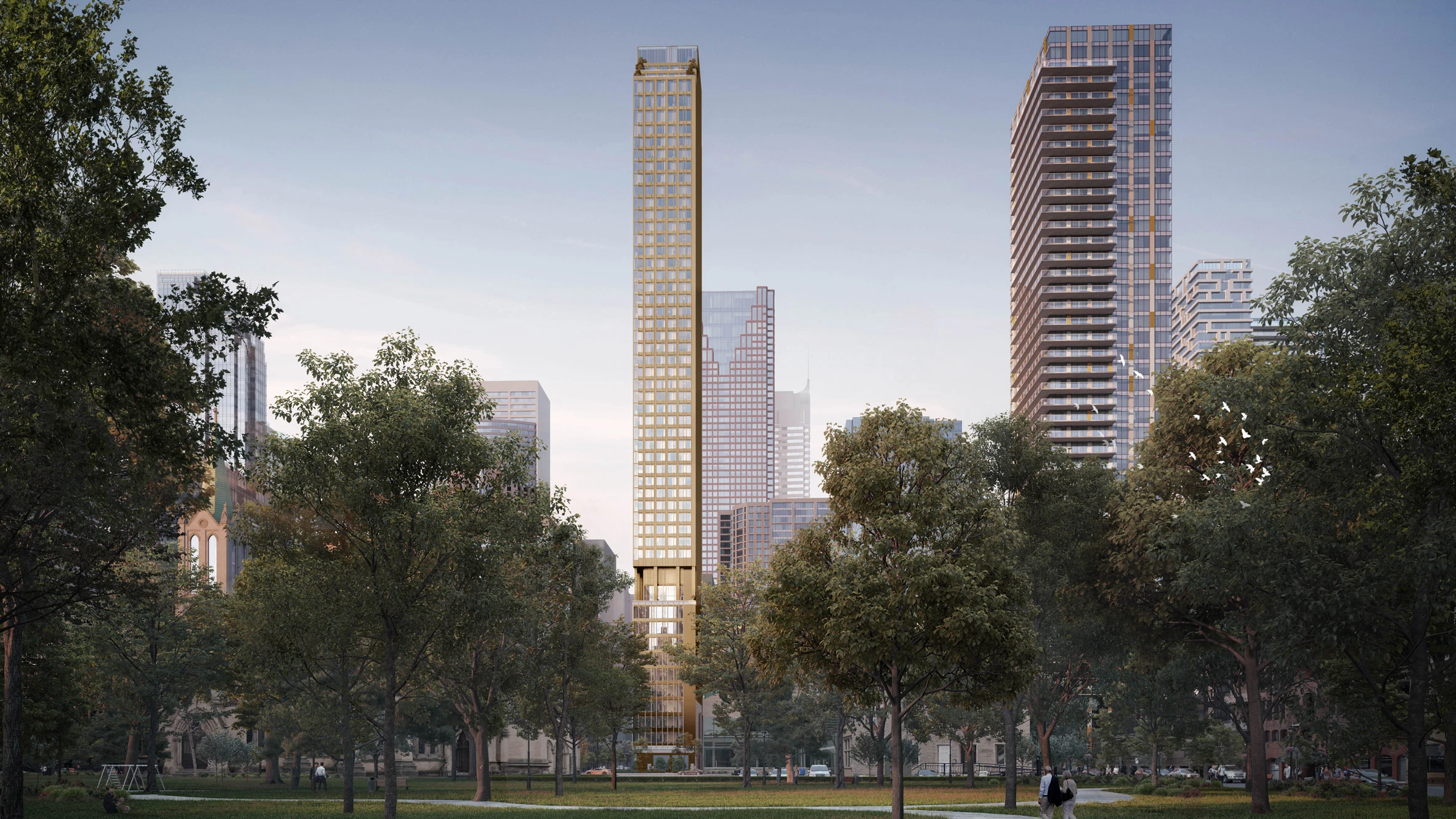10 Super-Slender Skyscrapers That Touch the Clouds