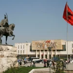 Tirana City in Albania