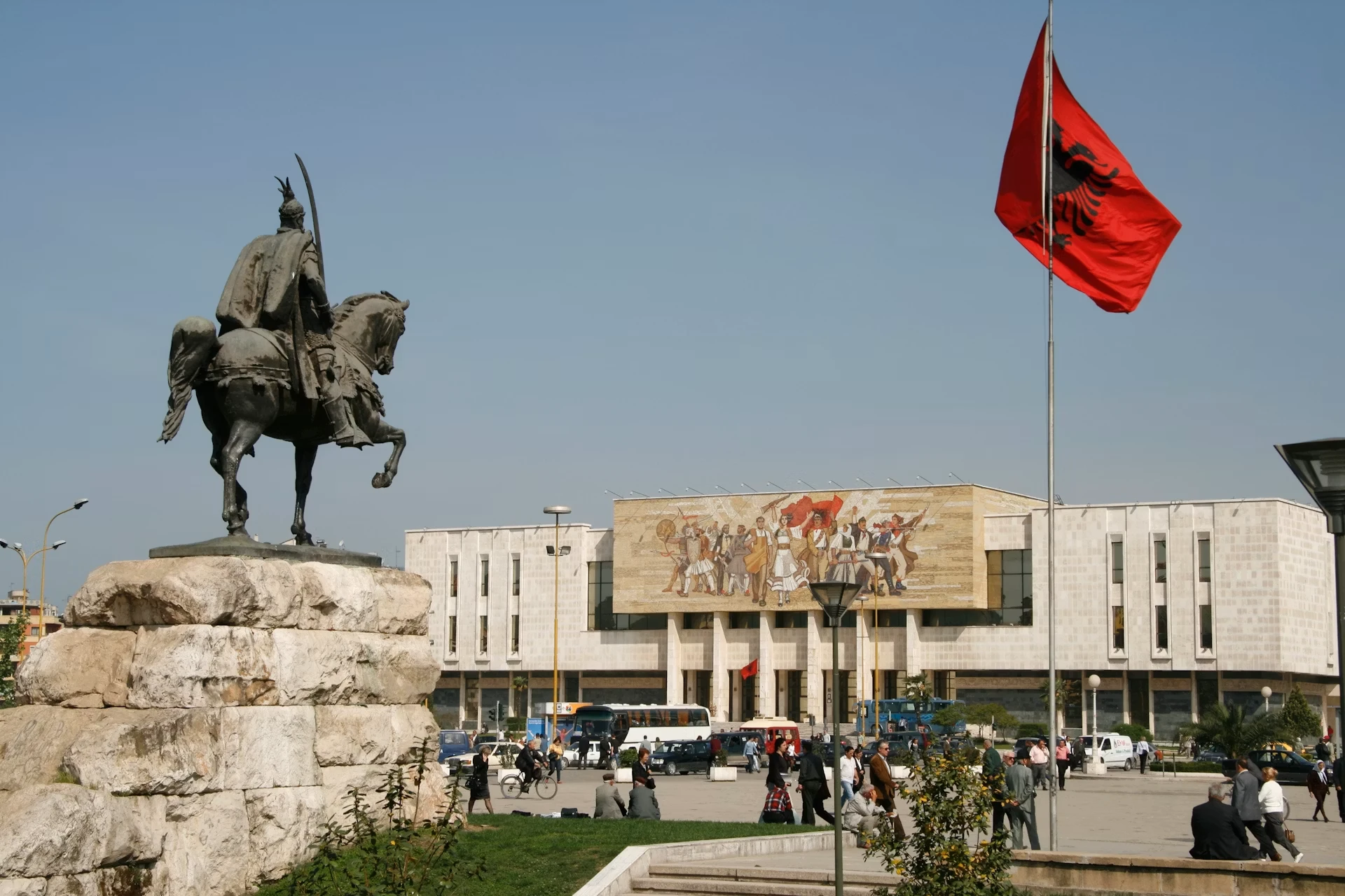 Tirana City in Albania