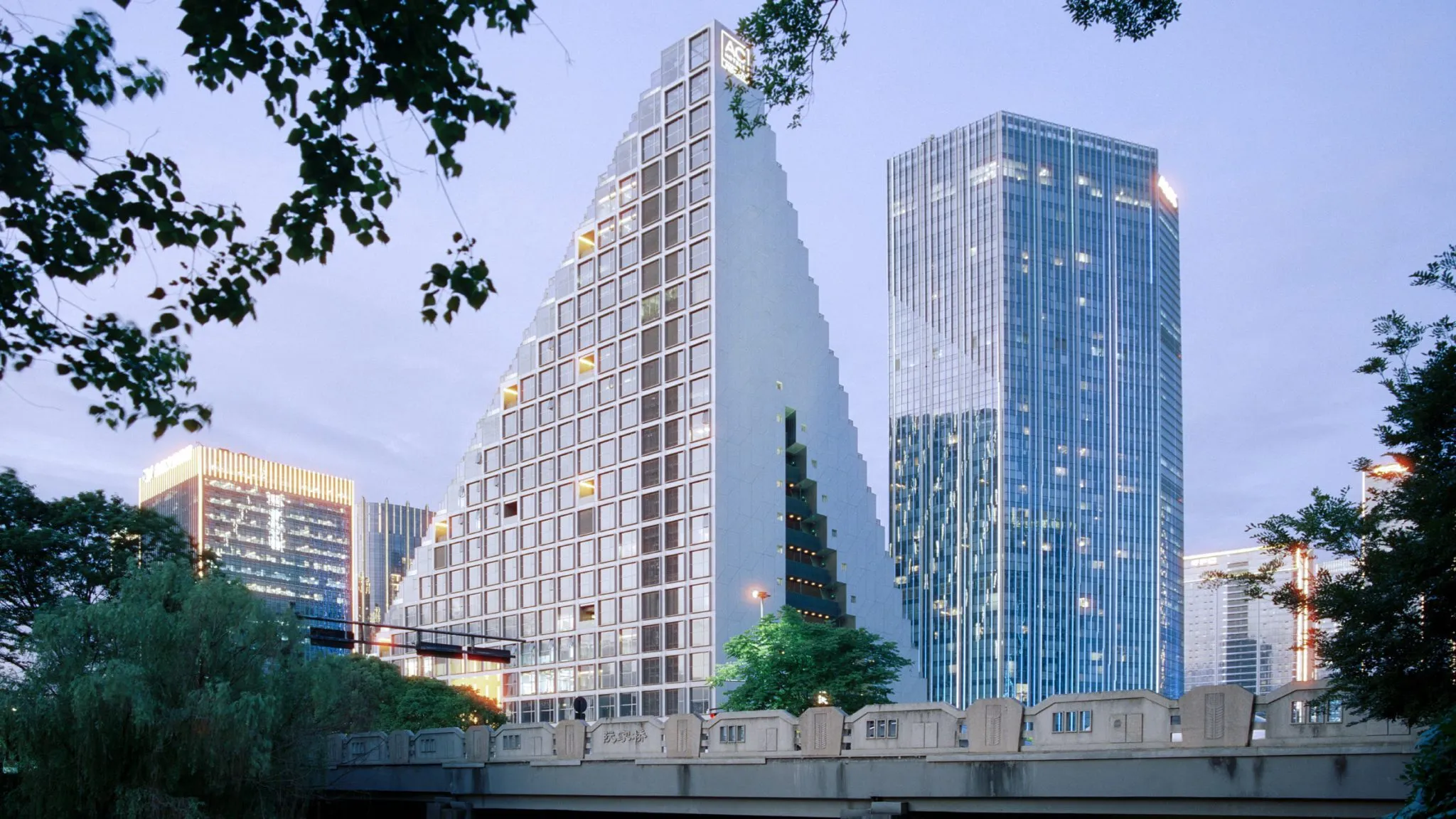 OMA Crafts and Unveils the Geometric Vision of Hangzhou Prism