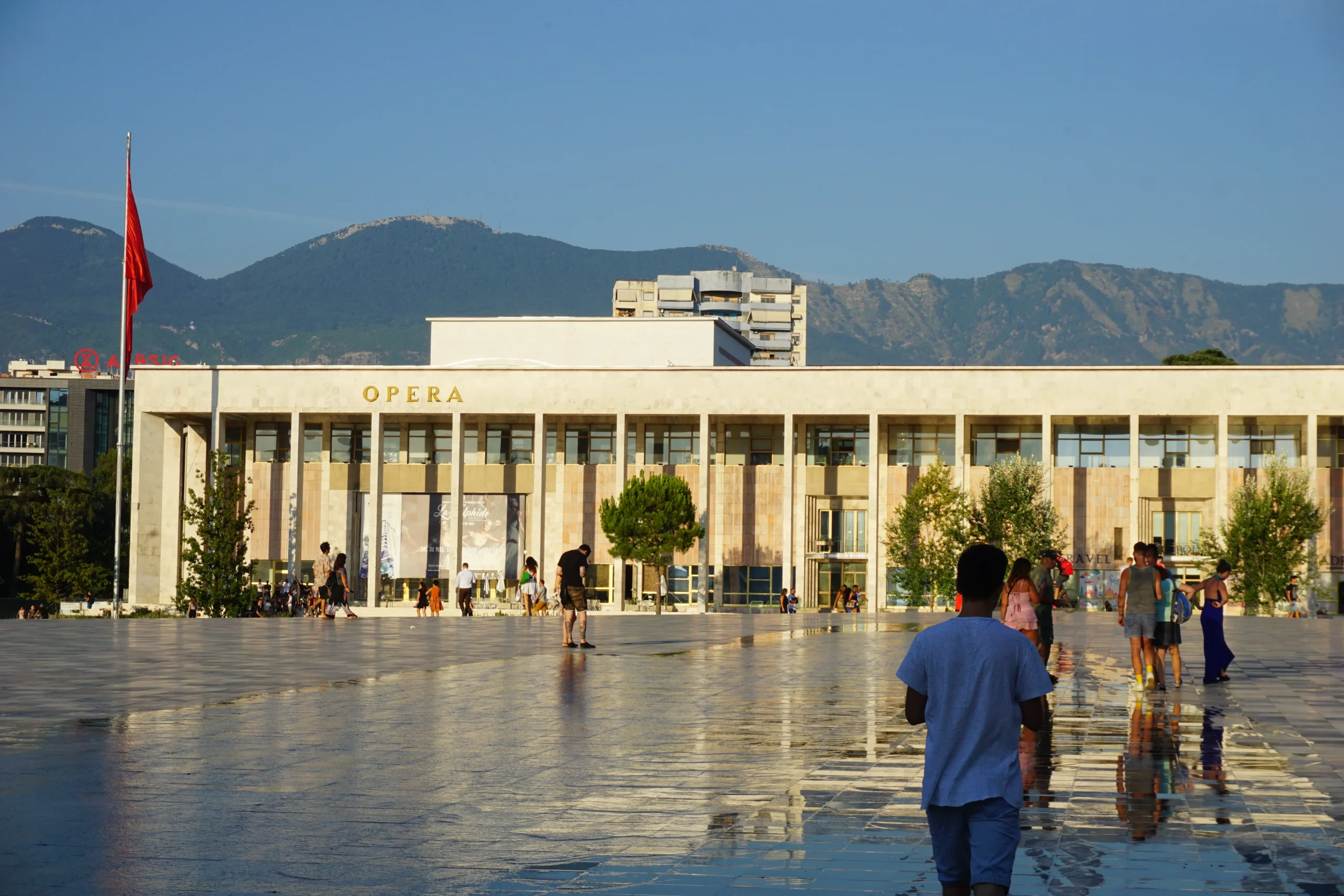 Tirana City in Albania