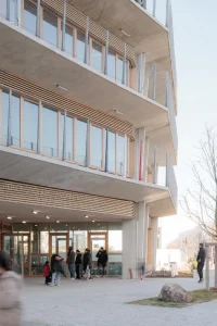 Yvonne Kerzrého School Complex by SAM Architecture Brings Learning to Terraces