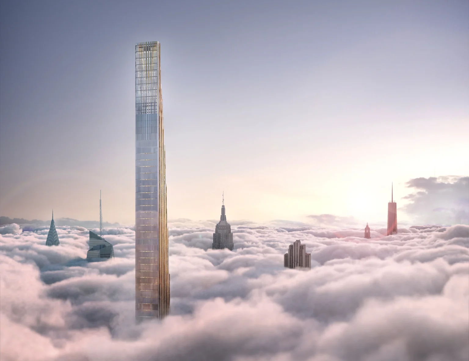 10 Super-Slender Skyscrapers That Touch the Clouds