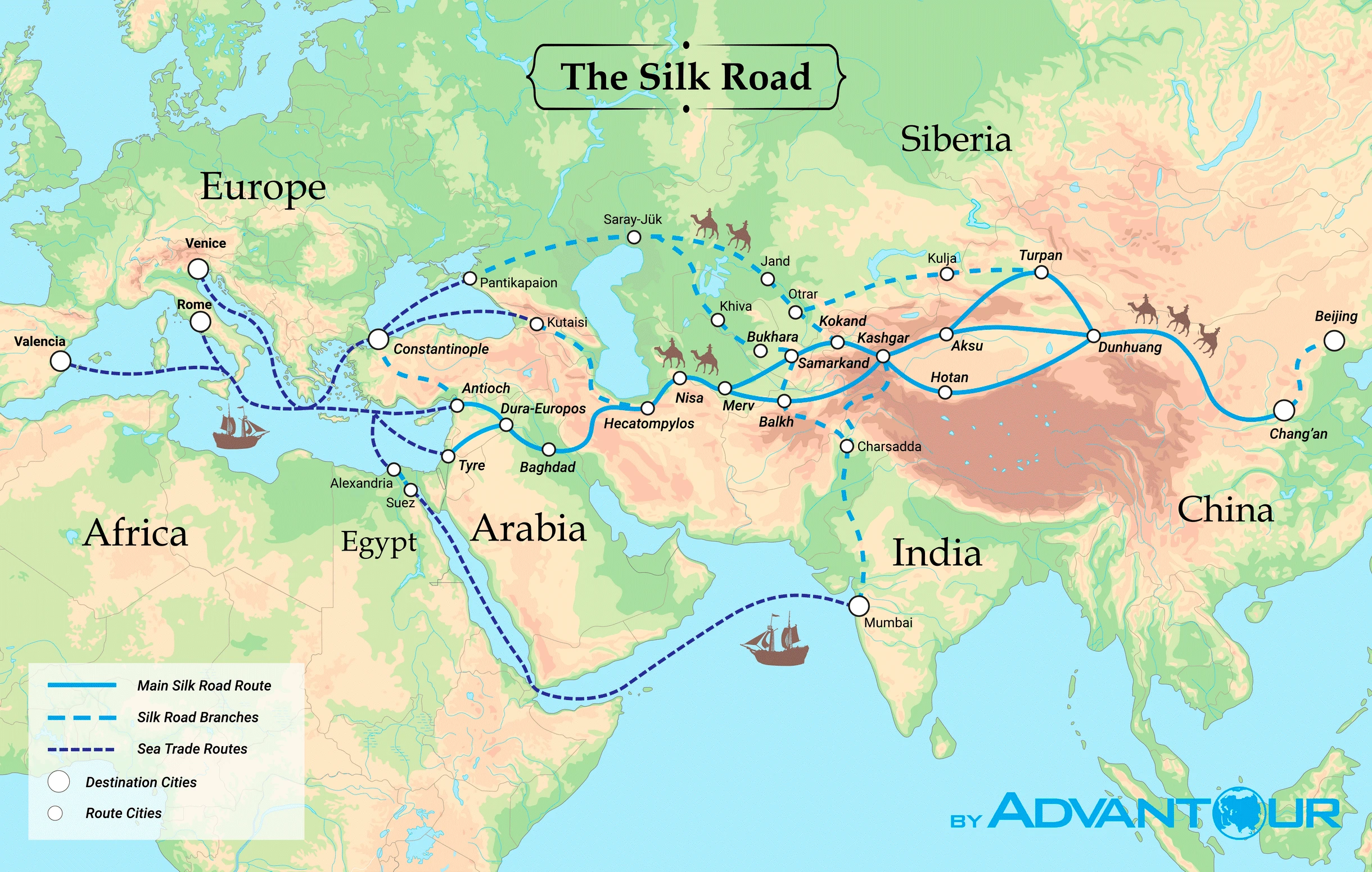 Decoding Cities of the Silk Route: Architecture at the Crossroads of Trade
