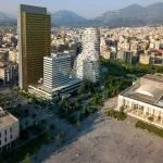 Tirana City in Albania