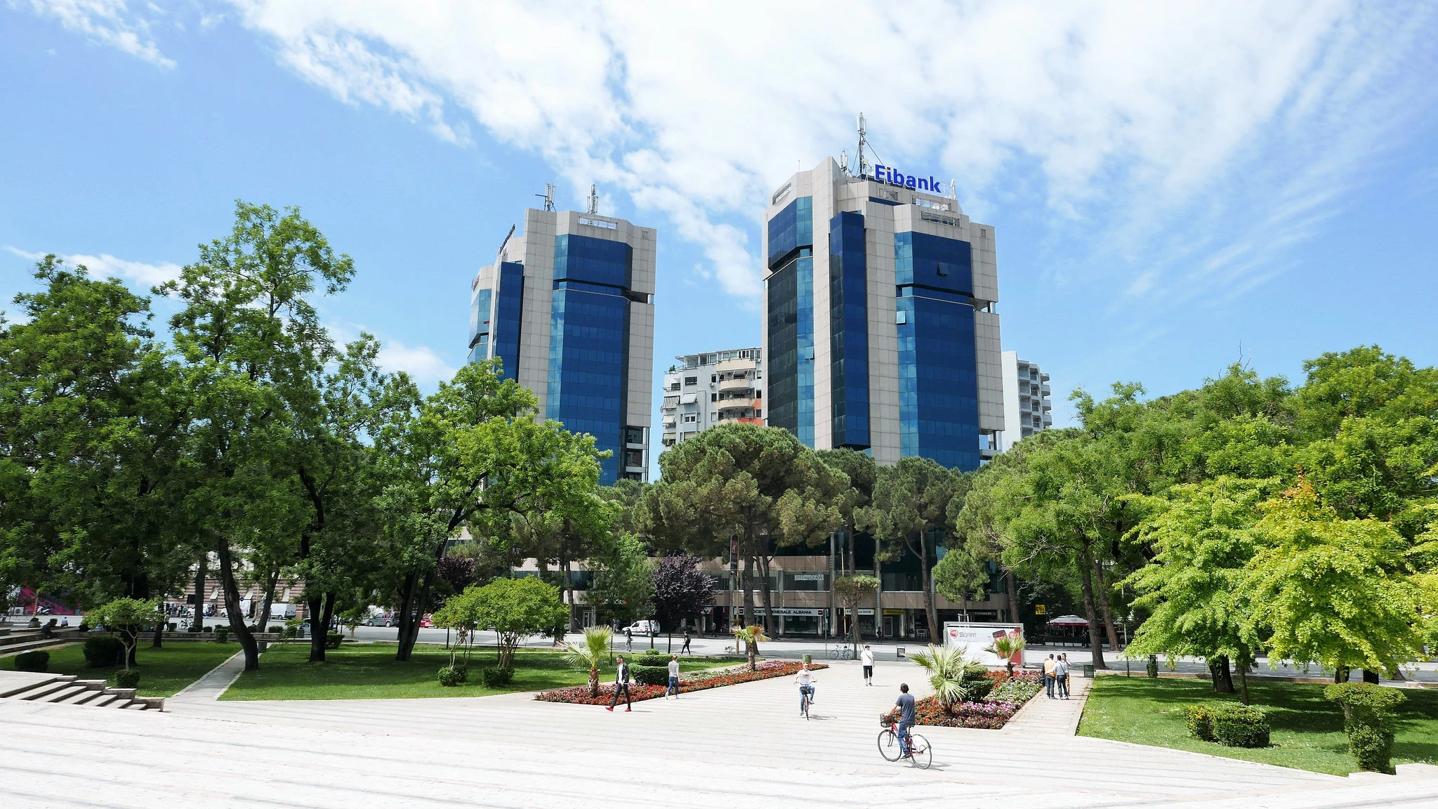 Tirana City in Albania