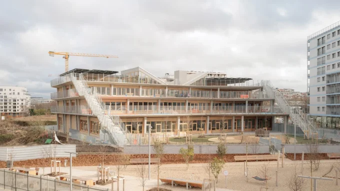 Yvonne Kerzrého School Complex by SAM Architecture Brings Learning to Terraces