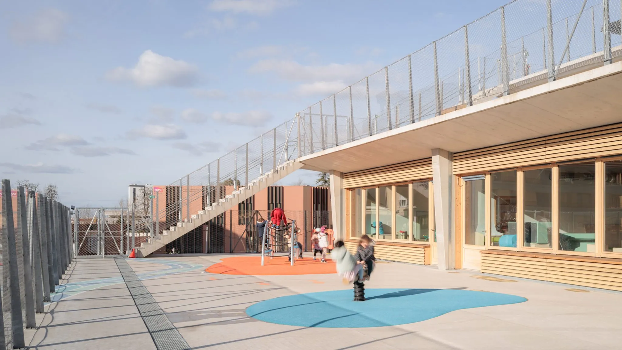 Yvonne Kerzrého School Complex by SAM Architecture Brings Learning to Terraces