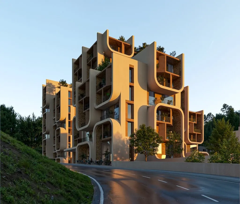 Zaha Hadid Architects Brings Bold Geometry to Tirana with The Nest and The Cascades 6 Zaha Hadid Architects