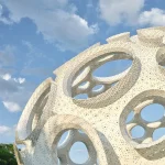 Moonrise Pavilion by THEVERYMANY Rises as an Ultra-Thin Aluminum Design in Chattanooga