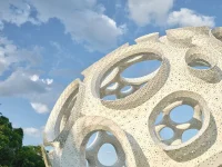 Moonrise Pavilion by THEVERYMANY Rises as an Ultra-Thin Aluminum Design in Chattanooga