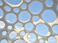 Moonrise Pavilion by THEVERYMANY Rises as an Ultra-Thin Aluminum Design in Chattanooga