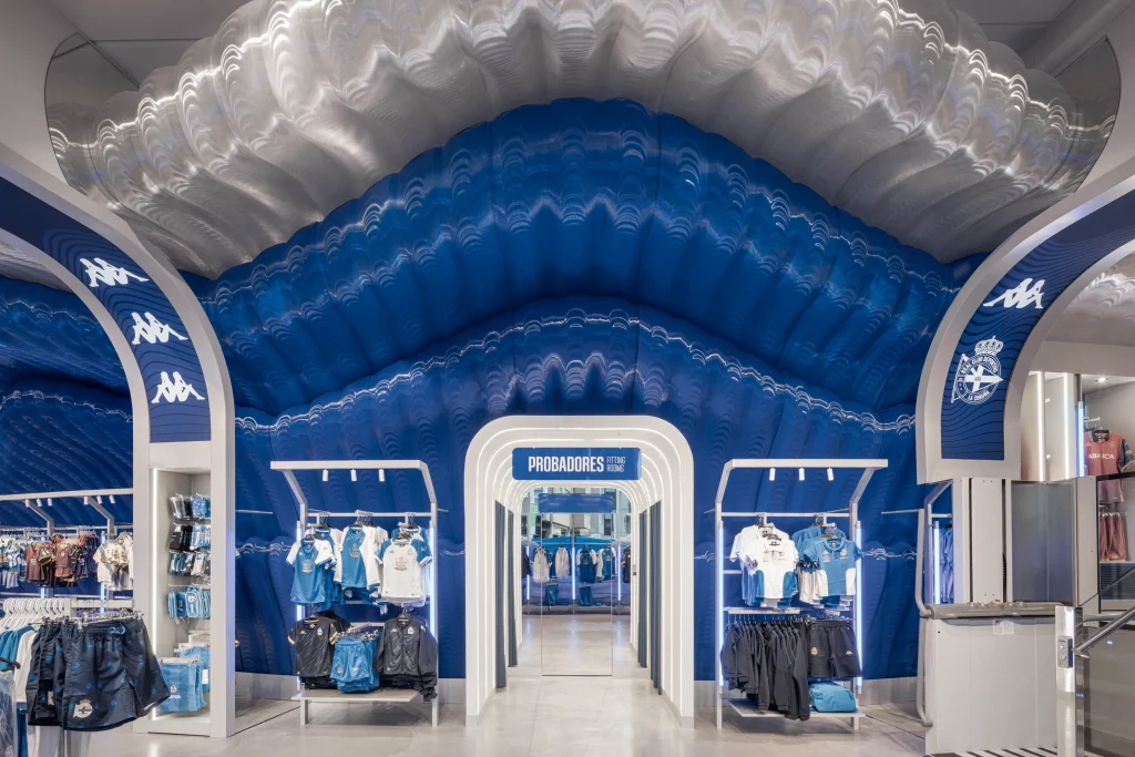 External Reference's Deportienda Features a Massive 3D-Printed Wave Inspired by the Atlantic