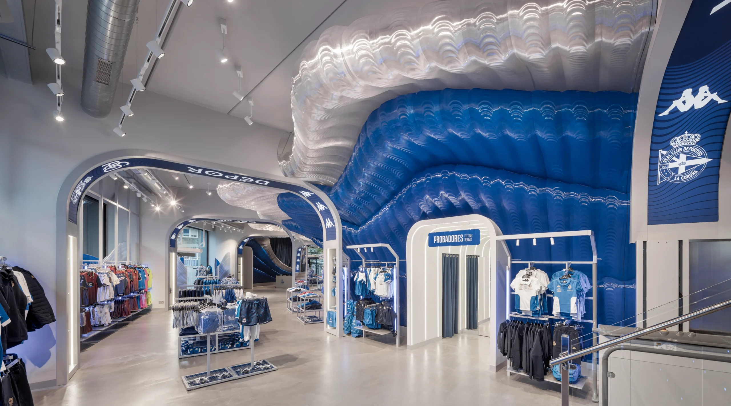 External Reference's Deportienda Features a Massive 3D-Printed Wave Inspired by the Atlantic 6 External Reference's Deportienda 3D-Printed Wave