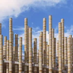 Goya Tower by Boonserm Premthada Is Built from Elephant Dung Bricks in Thailand