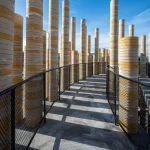 Goya Tower by Boonserm Premthada Is Built from Elephant Dung Bricks in Thailand