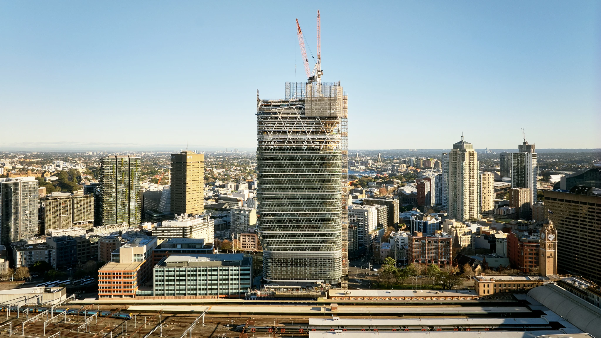 World’s Tallest Hybrid Timber Tower by SHoP and BVN Rises 180 Metres Above Sydney 9 World’s Tallest Hybrid Timber Tower by SHoP and BVN Reaches Full Height in Sydney