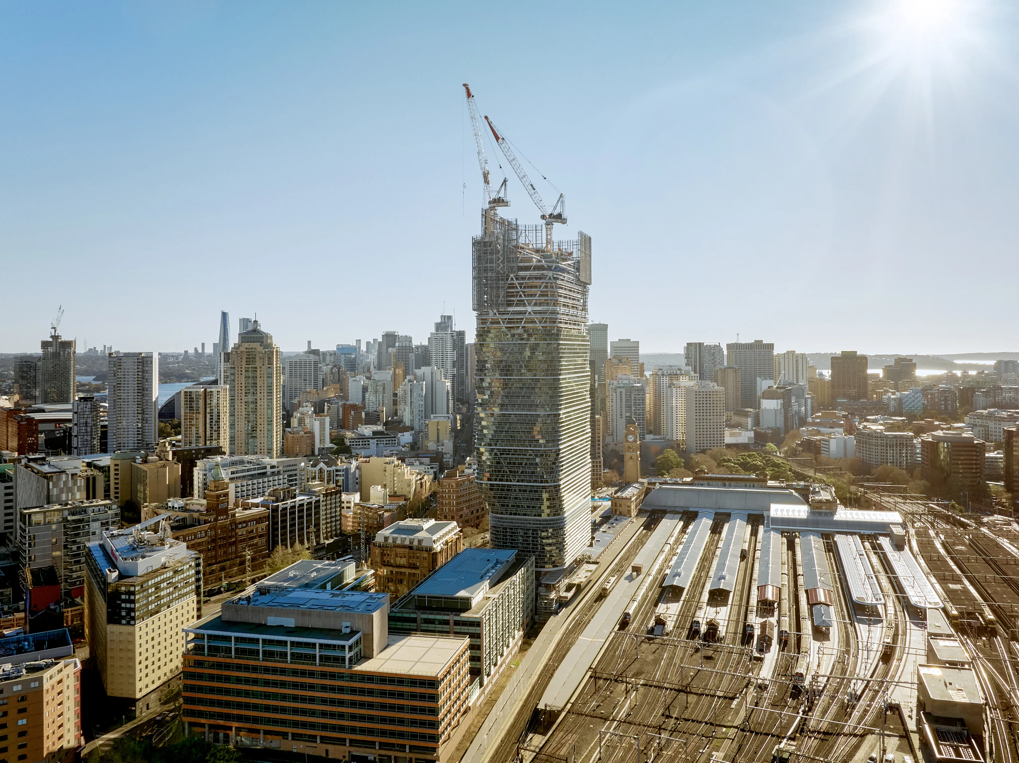 World’s Tallest Hybrid Timber Tower by SHoP and BVN Rises 180 Metres Above Sydney 20 Atlassian Central