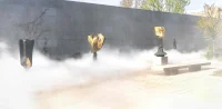 Fujiko Nakaya's Fog Sculpture