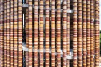 Goya Tower by Boonserm Premthada Is Built from Elephant Dung Bricks in Thailand