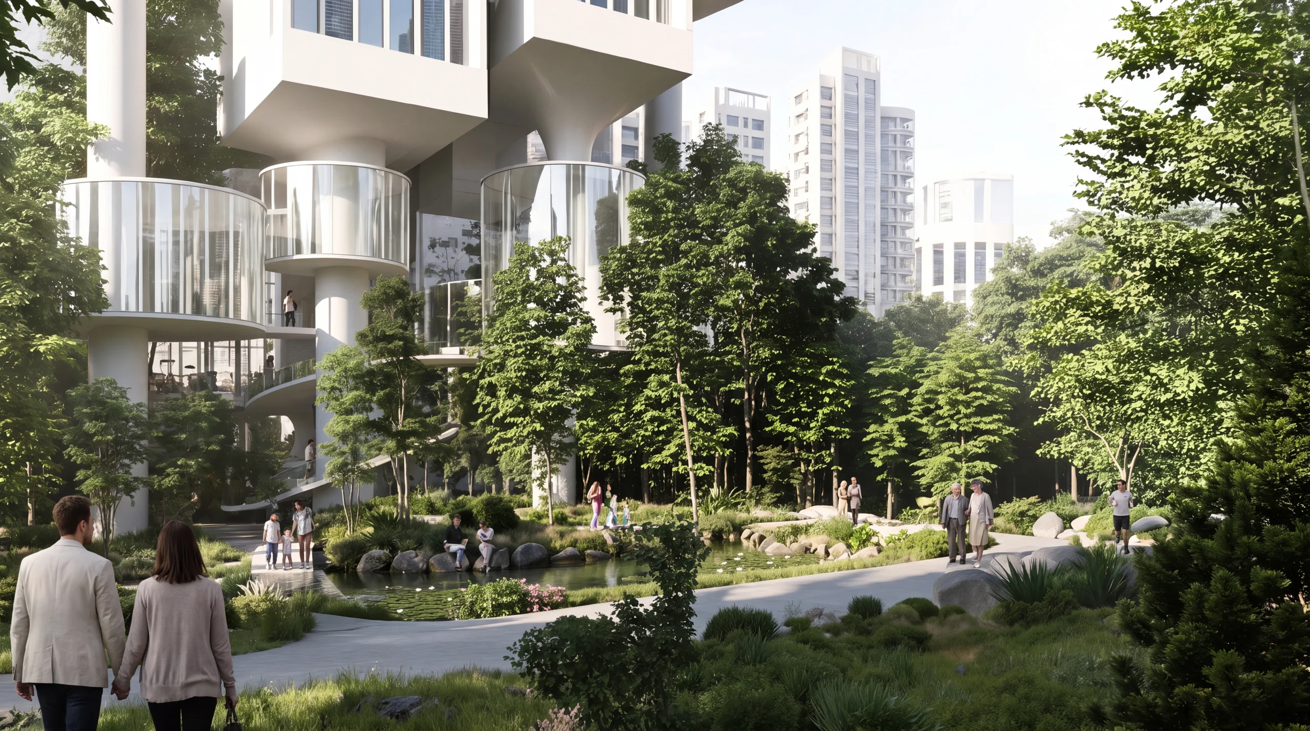 CRA and GS E&C Reveal Climate-Adaptive Residential Tower for Flood-Prone Seoul 7 CRA–Carlo Ratti Associati