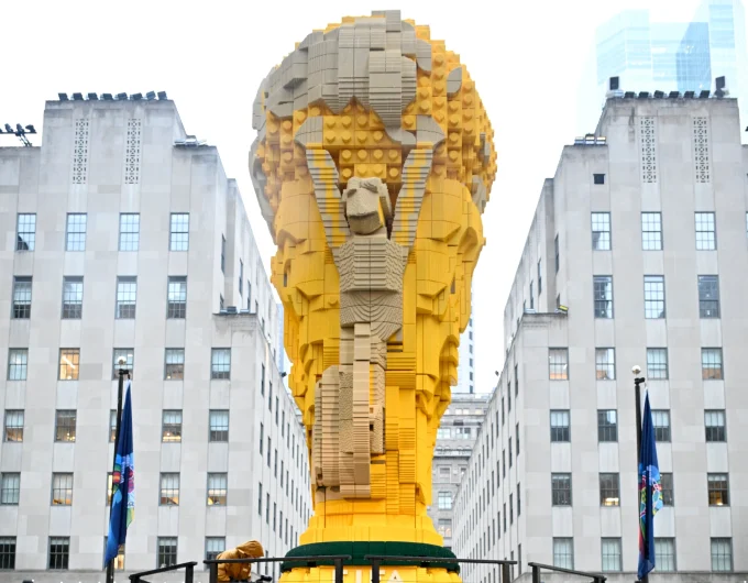 LEGO Builds the World's Biggest FIFA World Cup Trophy