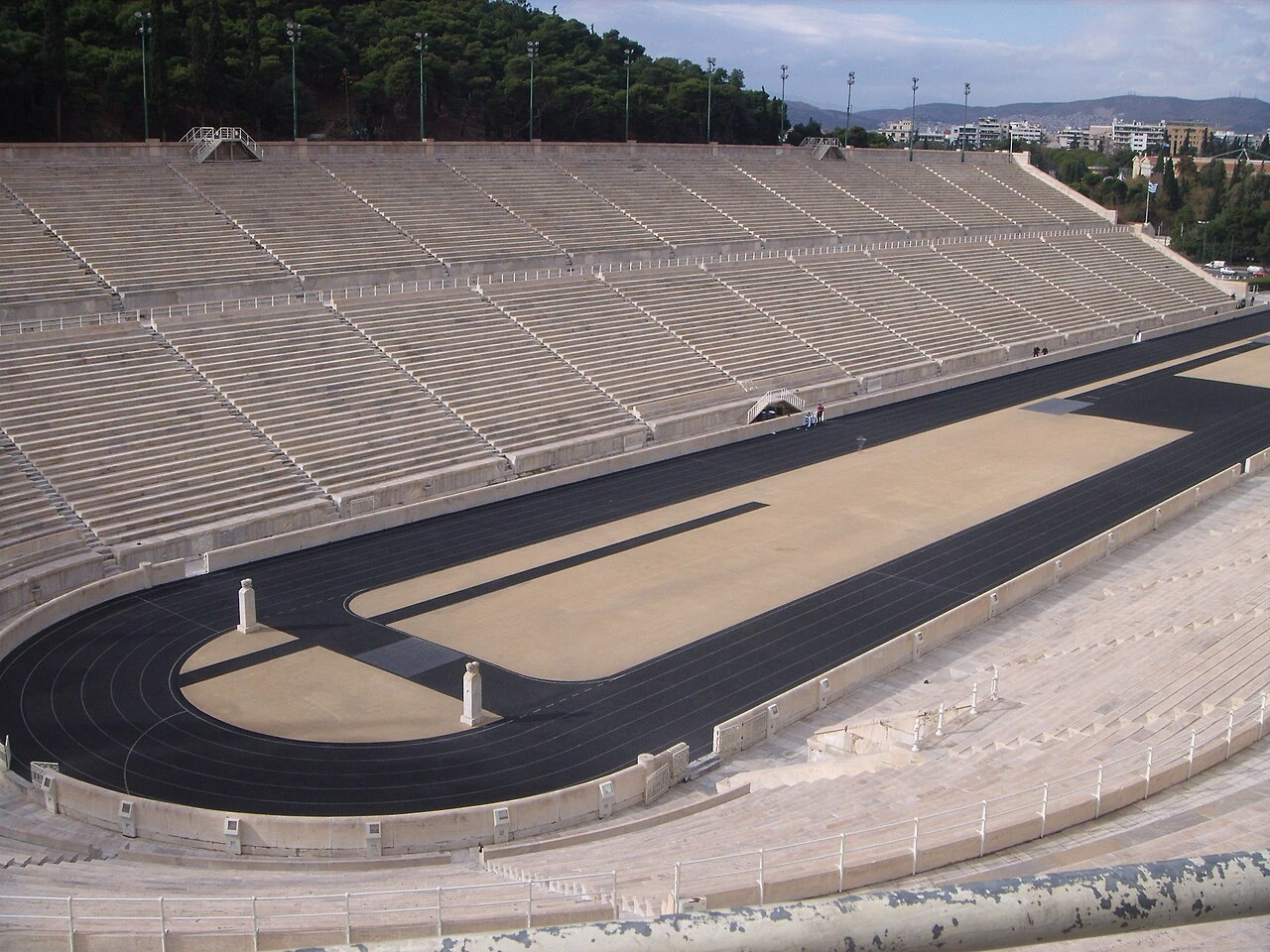 Inside the Panathenaic Stadium, the World's Only Arena Built Entirely of Marble 5 Panathenaic Stadium