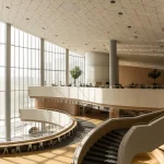 Chang'an Academy · Xi'an Public Library, designed by HONG Designworks