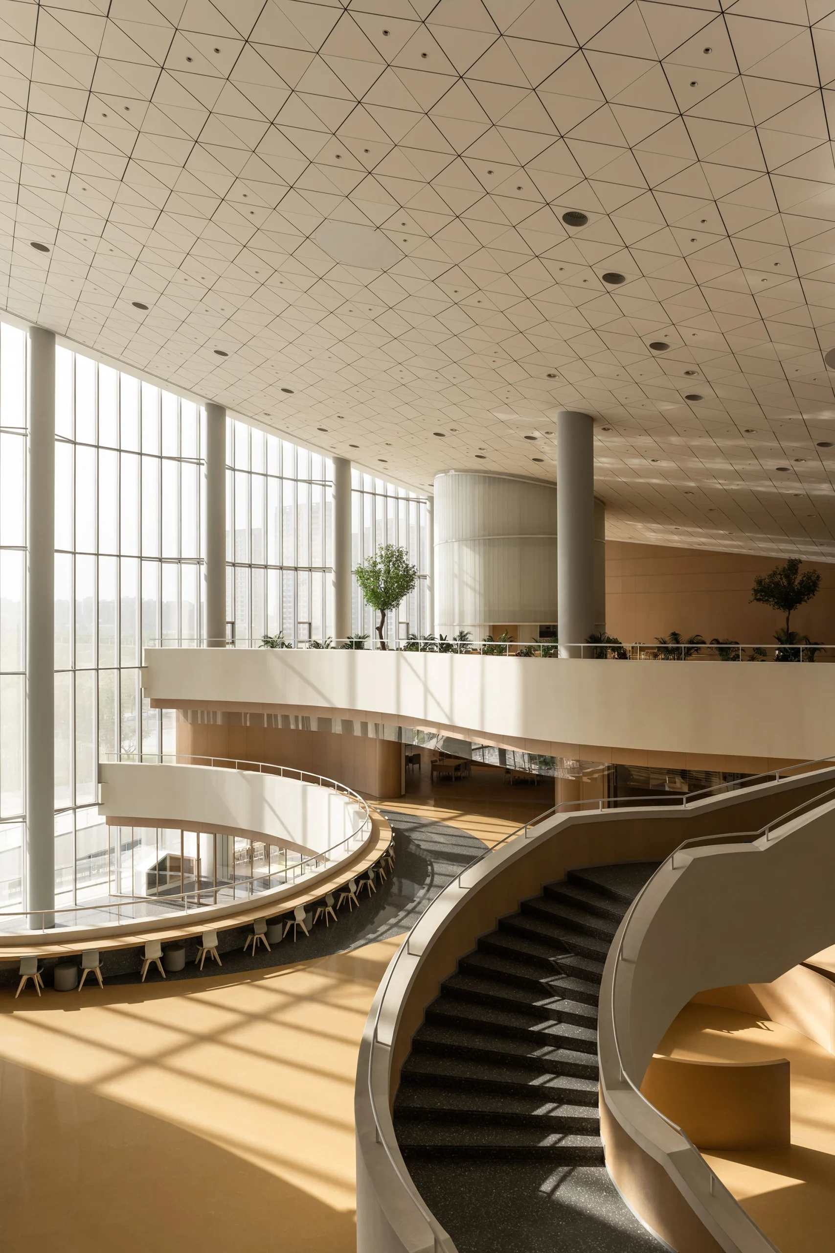 HONG Designworks Shapes Chang’an Academy into a Human-Centered Cultural Landmark 7 Chang'an Academy · Xi'an Public Library, designed by HONG Designworks