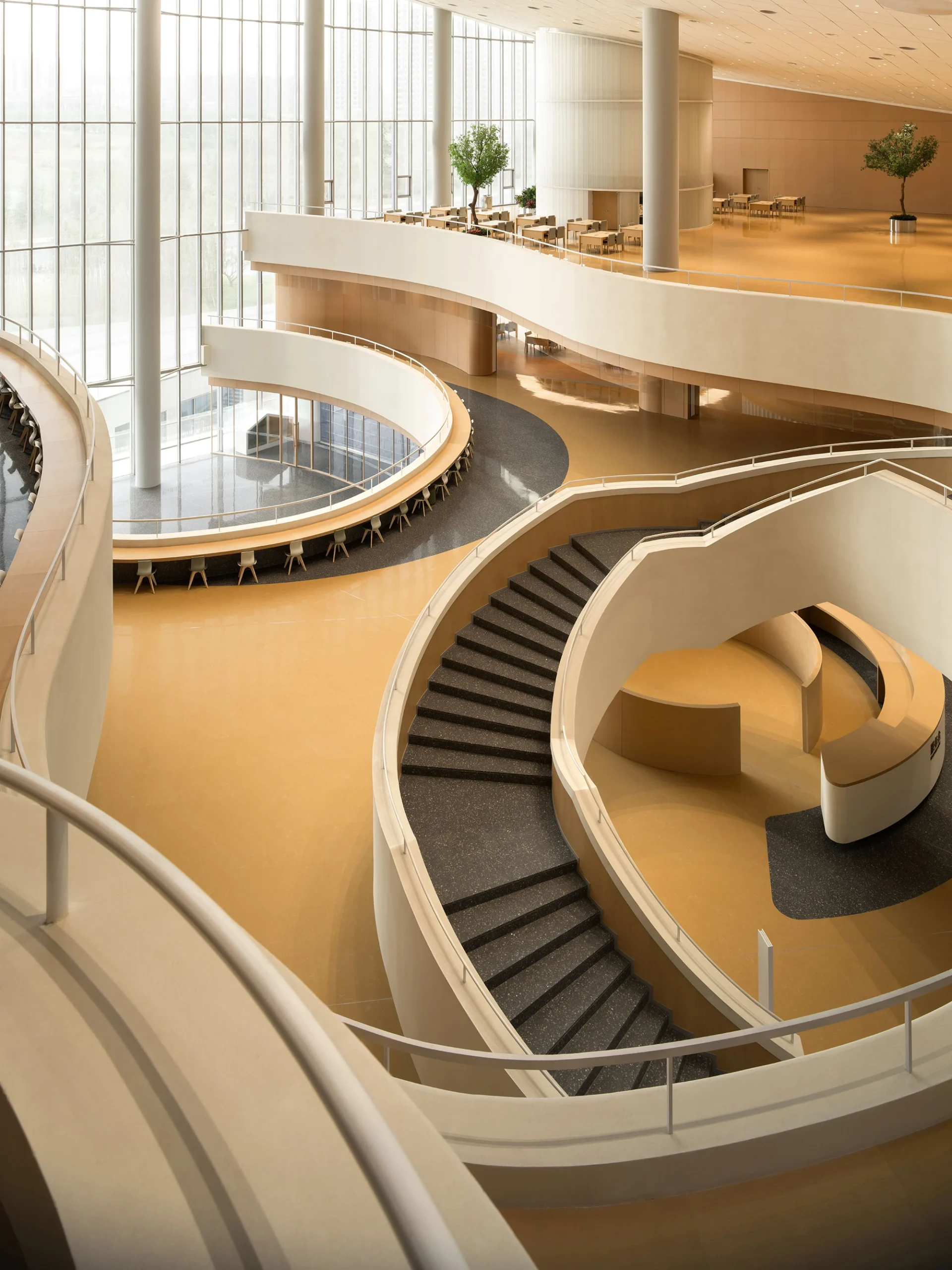 HONG Designworks Shapes Chang’an Academy into a Human-Centered Cultural Landmark 8 Chang'an Academy · Xi'an Public Library, designed by HONG Designworks