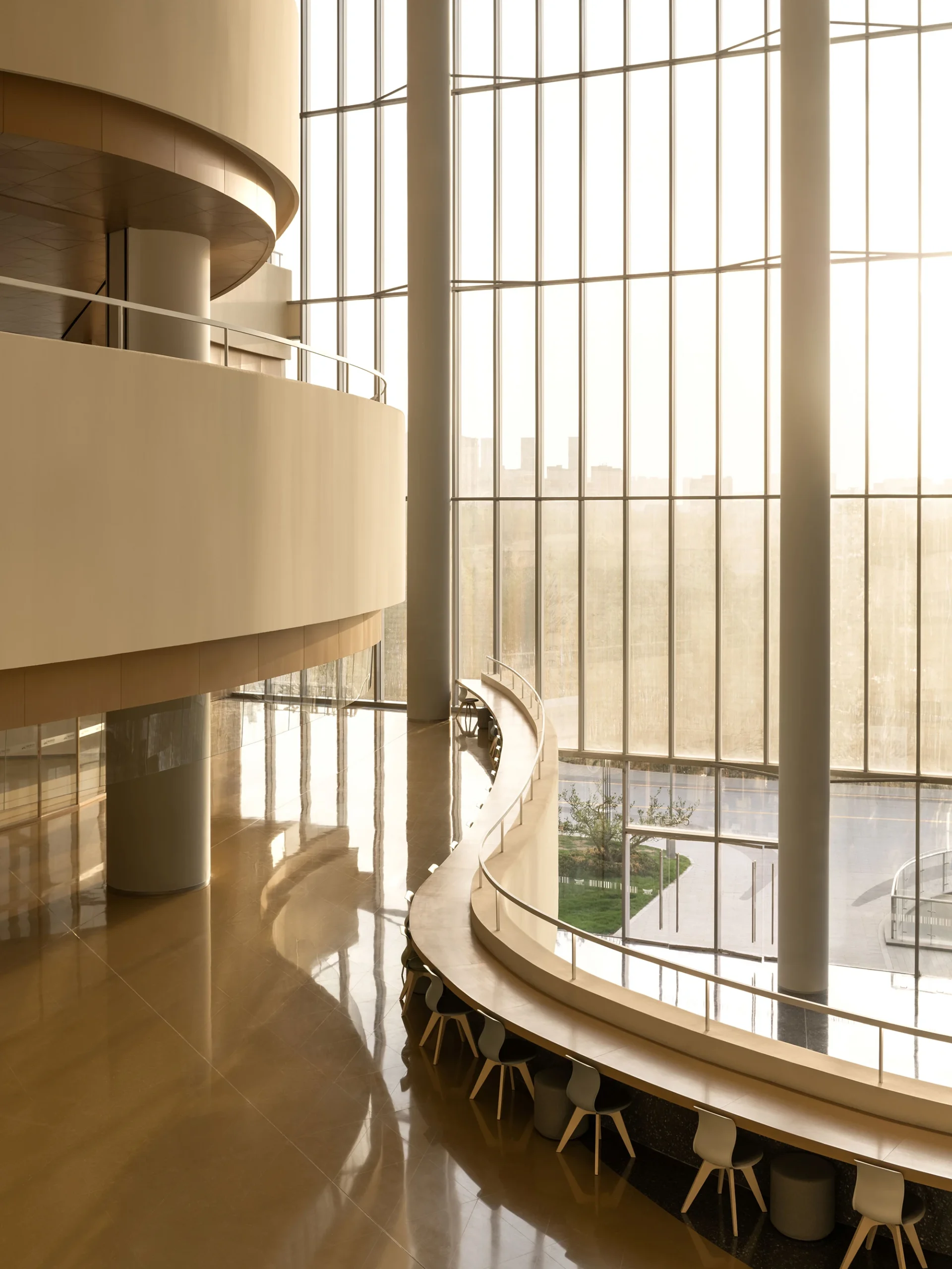 HONG Designworks Shapes Chang’an Academy into a Human-Centered Cultural Landmark 9 Chang'an Academy · Xi'an Public Library, designed by HONG Designworks