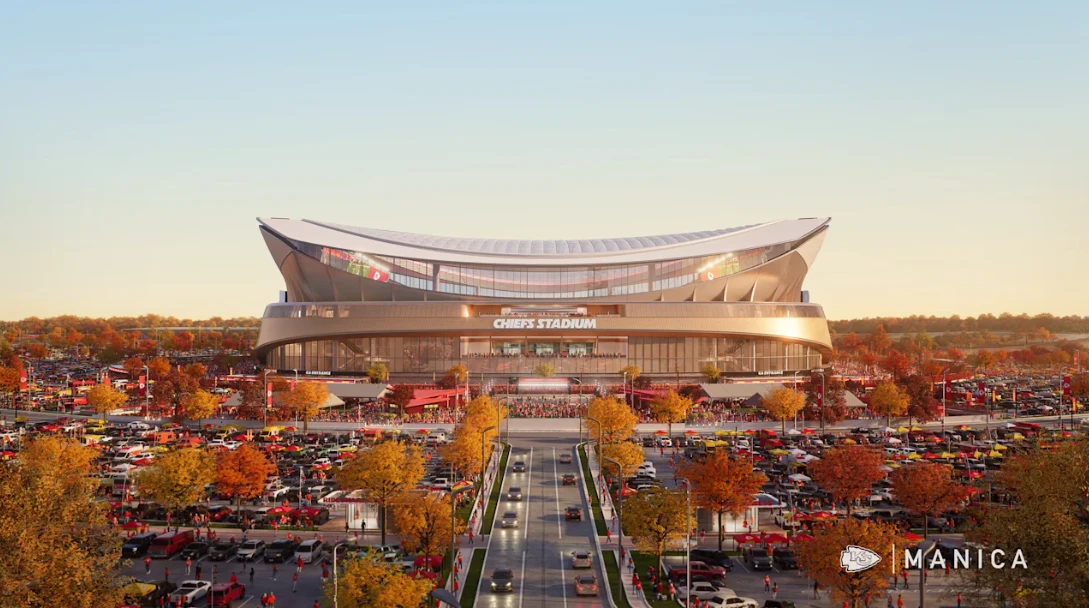 Kansas City Chiefs Reveal $3 Billion Stadium by MANICA 5 Kansas City Chiefs MANICA