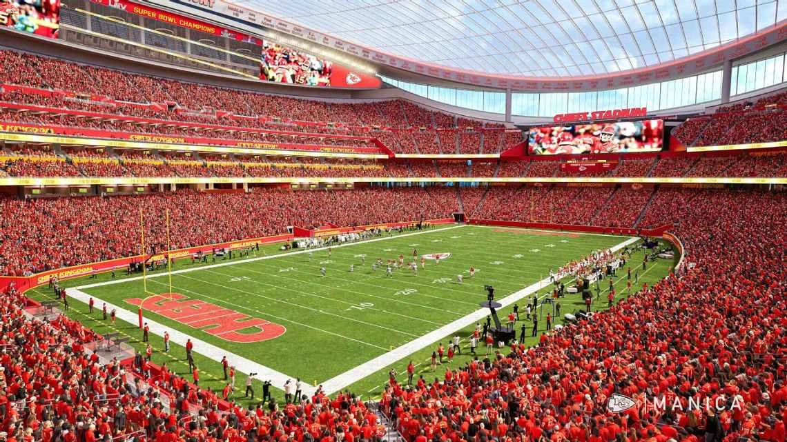 Kansas City Chiefs Reveal $3 Billion Stadium by MANICA 8 Kansas City Chiefs MANICA