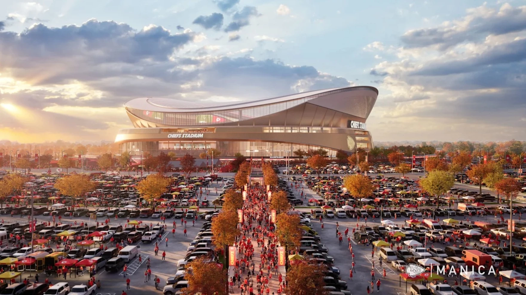 Kansas City Chiefs Reveal $3 Billion Stadium by MANICA 6 Kansas City Chiefs MANICA