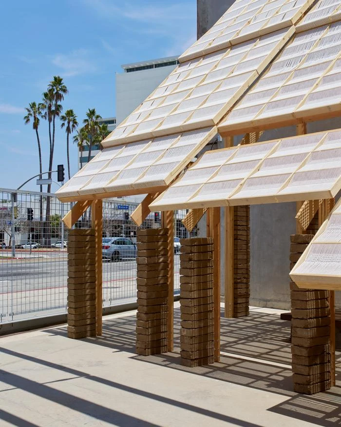 Liz Gálvez Designs an Earthen Pavilion for Shade and Thermal Comfort in Los Angeles 6 Liz Gálvez Designs an Earthen Pavilion