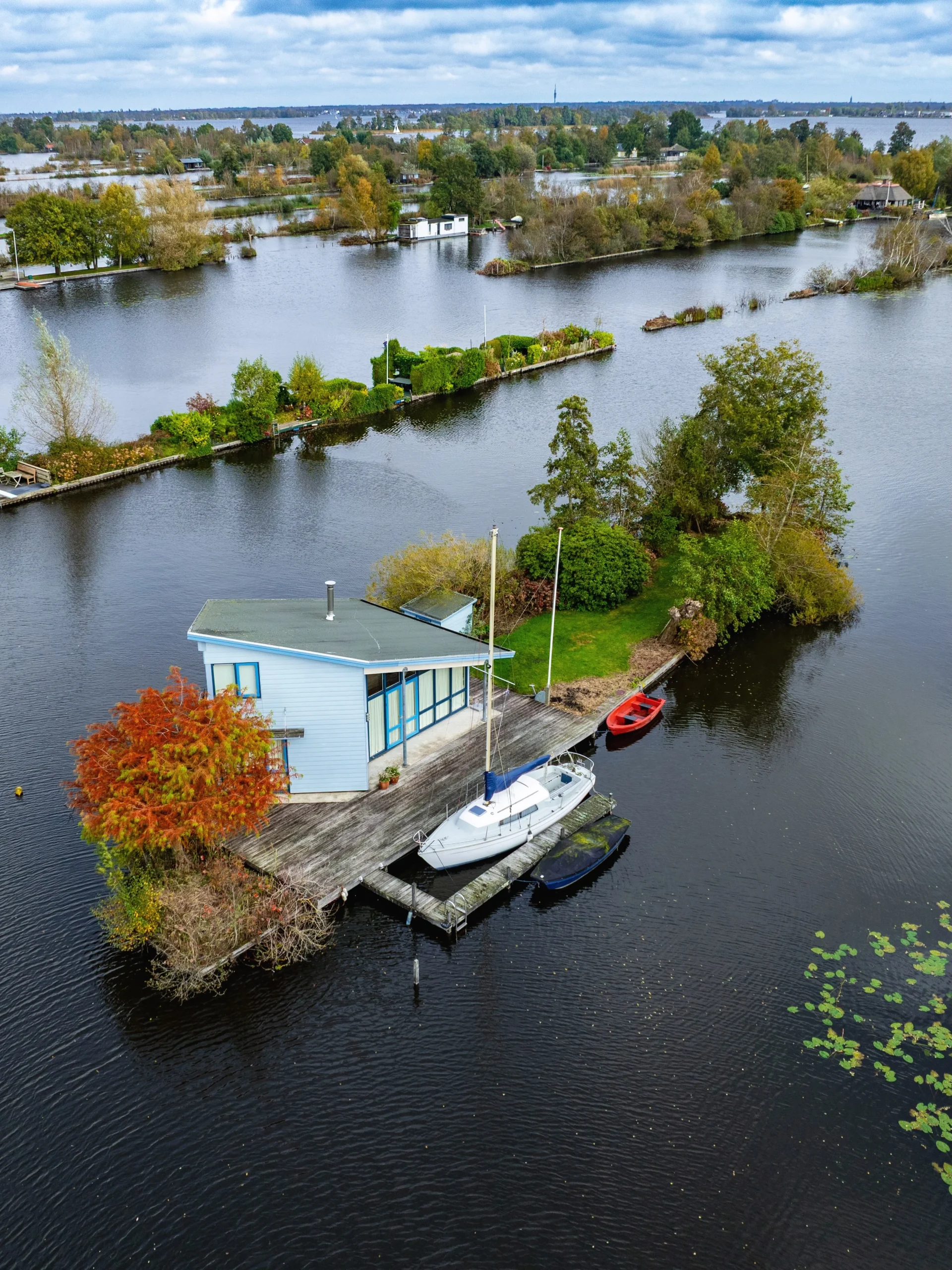 Loosdrecht Lakes, the Netherlands