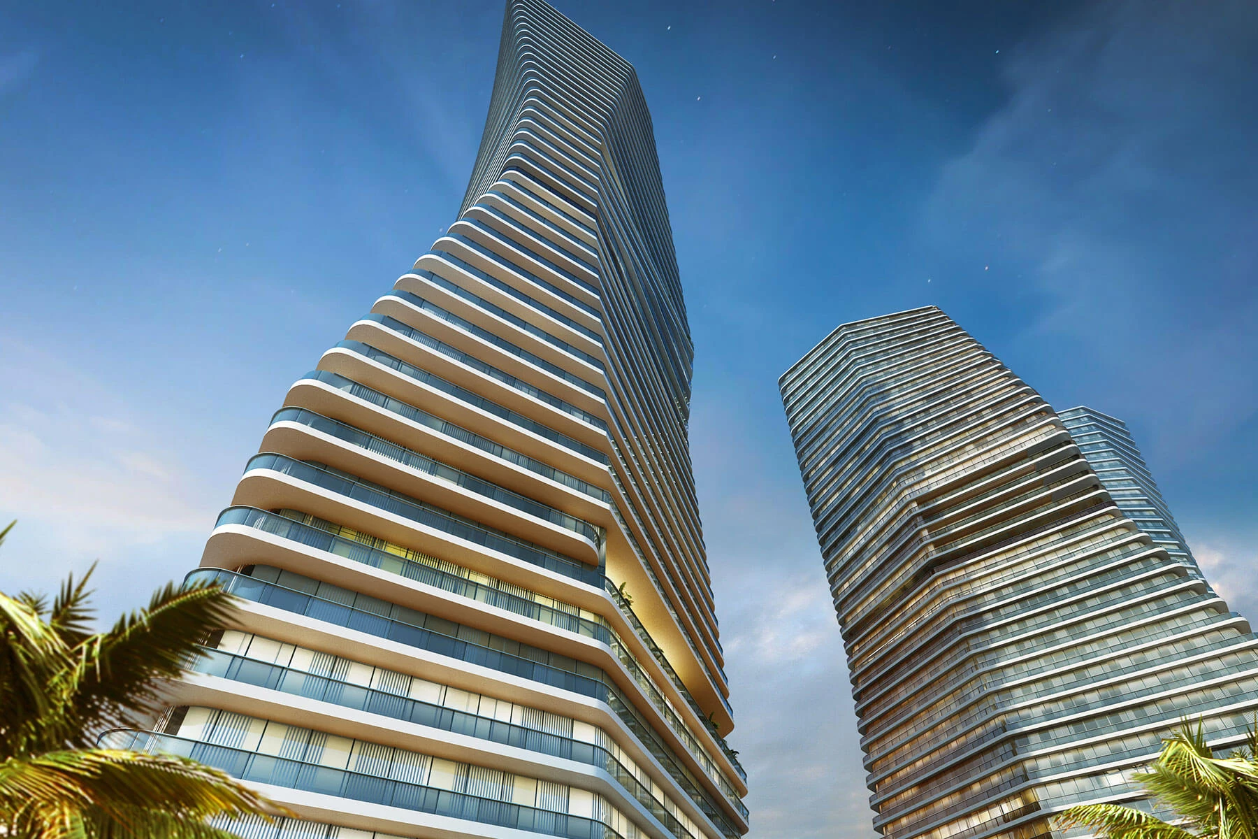 Miami Bay Towers Brings Four Sculptural Forms to Biscayne Bay 5 Miami Bay Towers