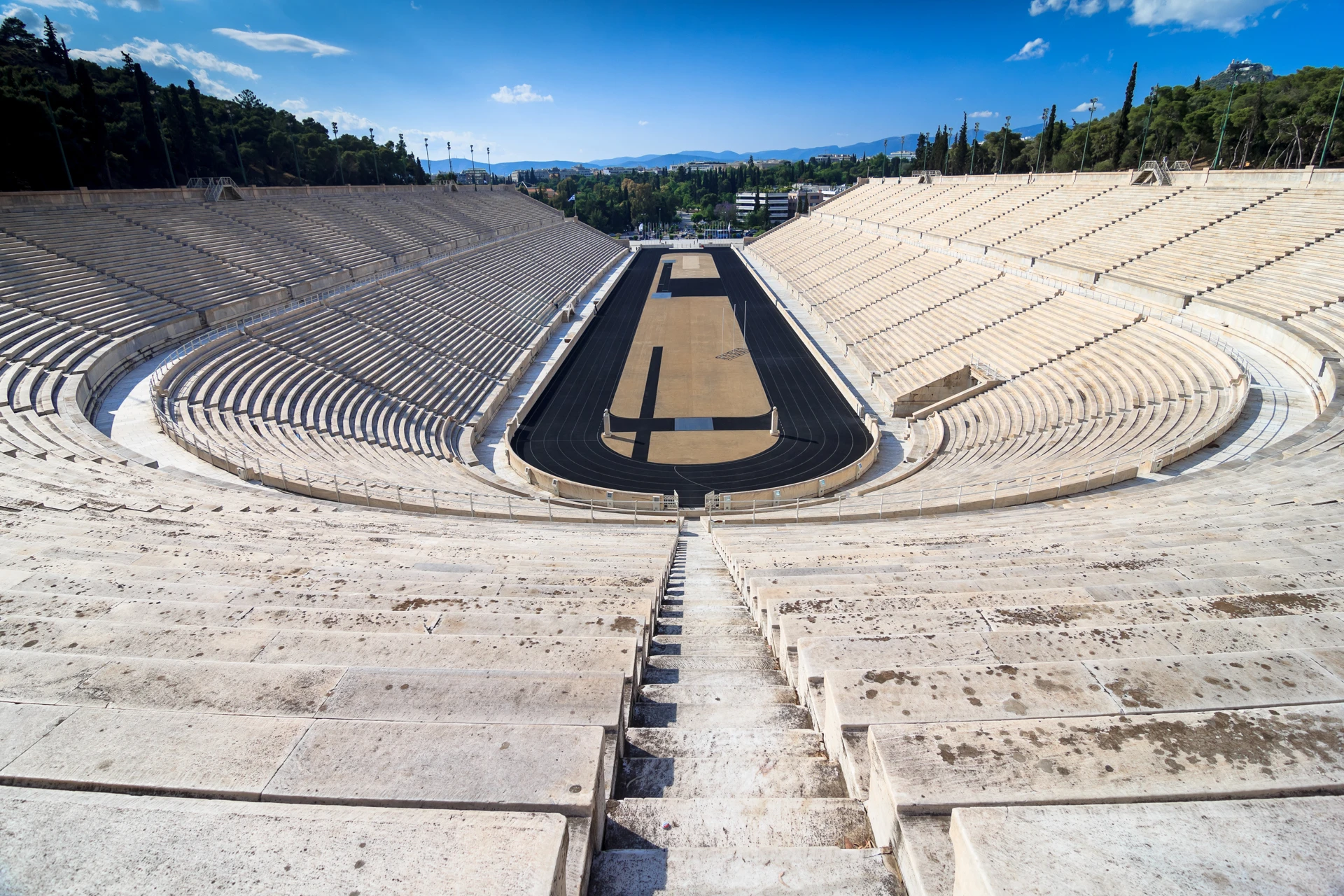 Inside the Panathenaic Stadium, the World's Only Arena Built Entirely of Marble 10 Panathenaic Stadium